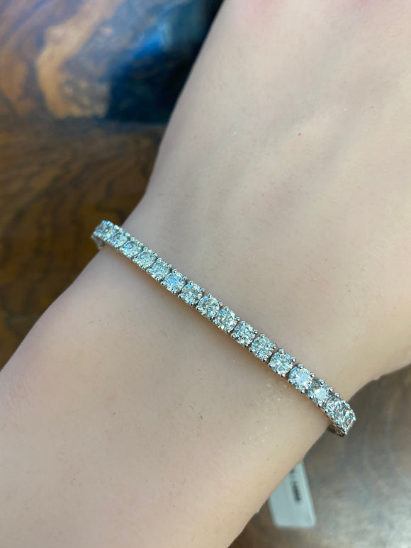 7.13 CT Lab 7 inches Tennis Bracelet