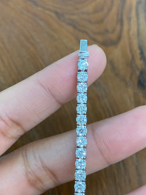 7.79 CT Lab 7 inches Tennis Bracelet