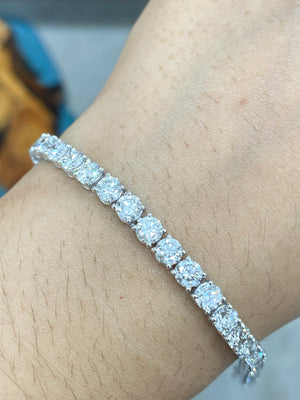 11.49 CT LAB TENNIS BRACELET