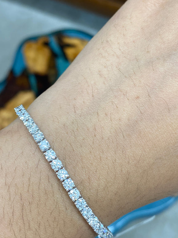 7.84 CT LAB TENNIS BRACELET