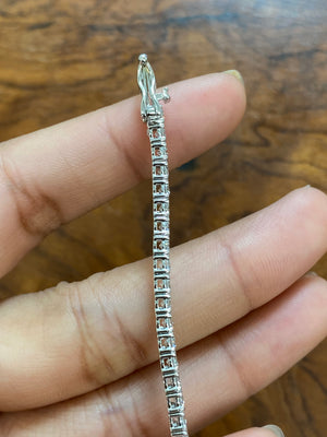 4.34 CT Lab 6 inches Tennis Bracelet