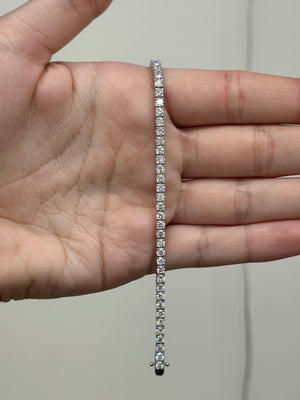 5.36CT LAB TENNIS BRACELET