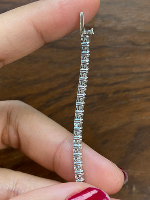 3.50CT LAB 6.25 INCHES TENNIS BRACELET