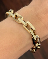 16g yellow gold chain bracelet