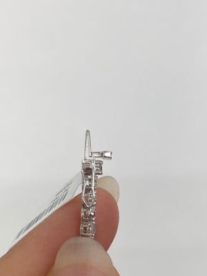 2.92 CT LAB 3 PRONGS TENNIS BRACELET