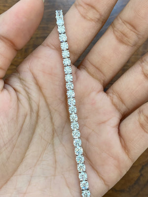 9CT Lab 7 inches Tennis Bracelet
