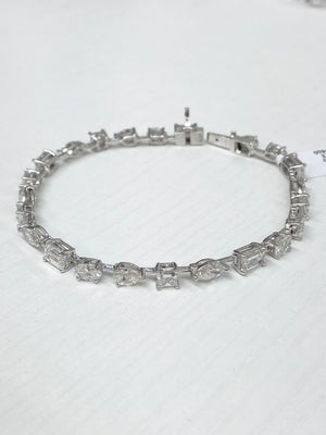 7.61 CT LAB TENNIS BRACELET