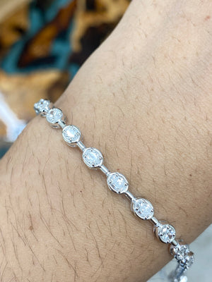 2.81 CT Lab Tennis Bracelet