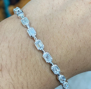 3.80 CT Lab Tennis Bracelet