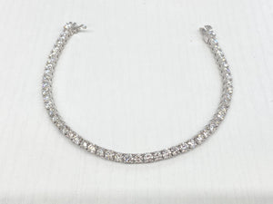 7.81 CT LAB TENNIS BRACELET