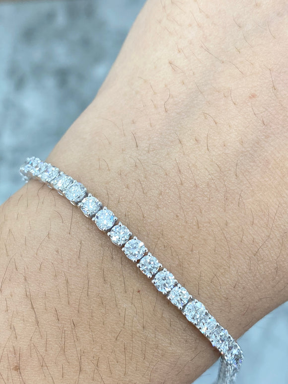 8.01 CT LAB TENNIS BRACELET