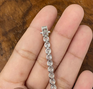 8.18ct Lab 7 inches Tennis Bracelet