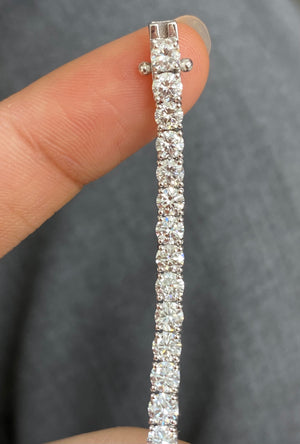 7.36 CT LAB 7 INCHES TENNIS BRACELET