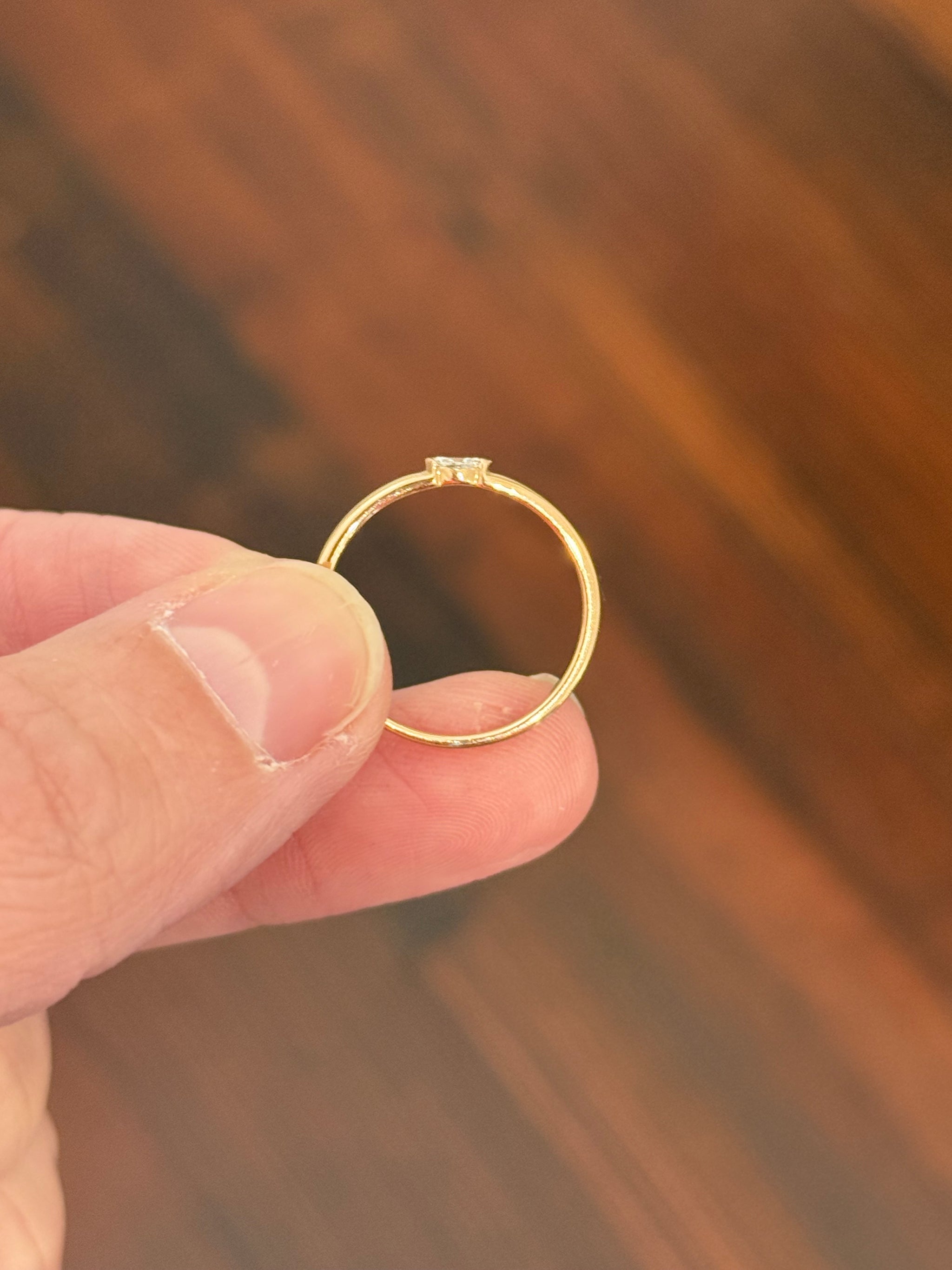 Marquise natural diamond bands available in white and rose gold