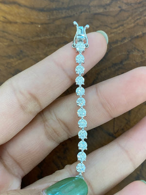 6.45 CT lab 7 inches Tennis Bracelet
