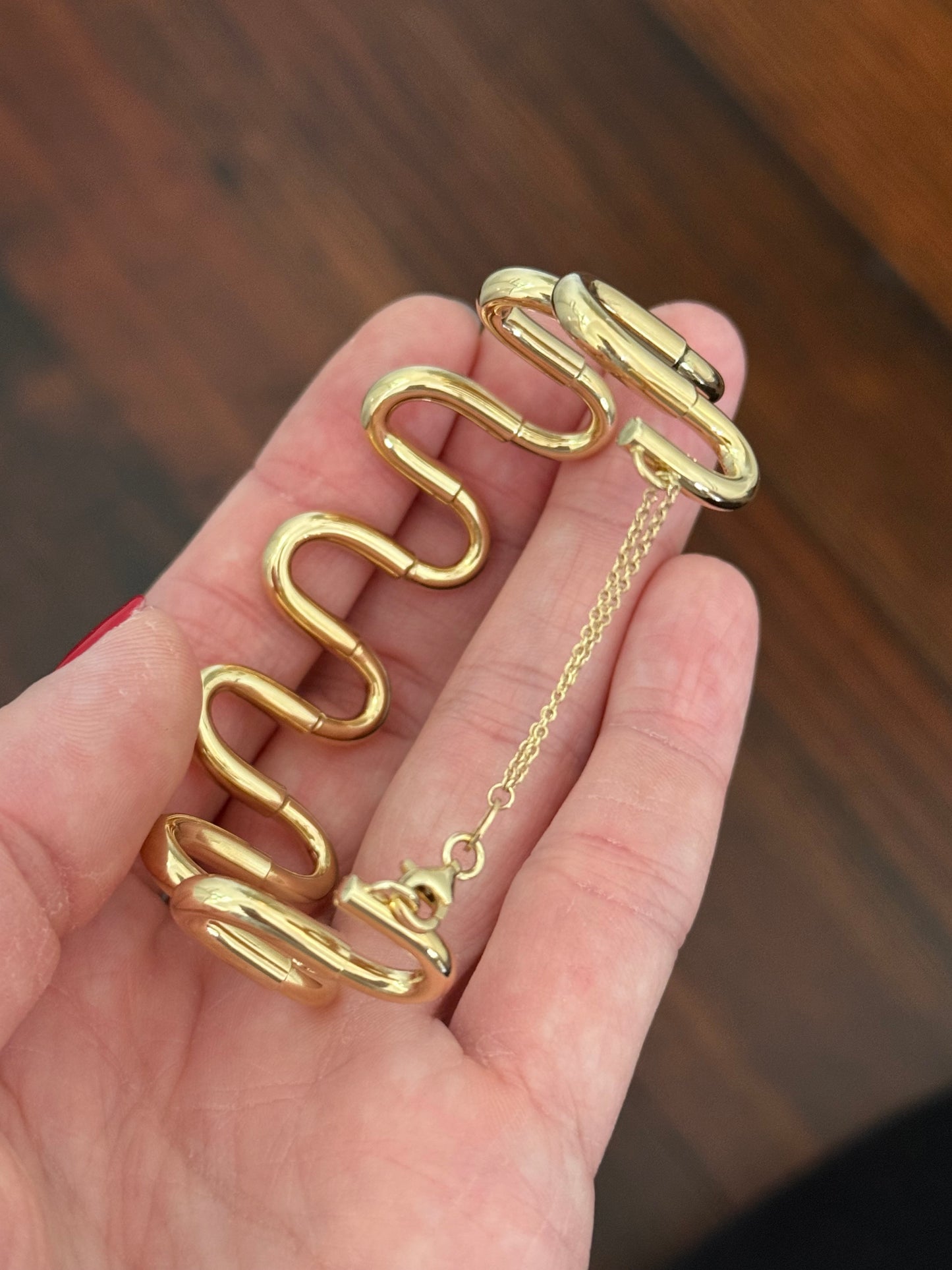 14.9g yellow gold bracelet