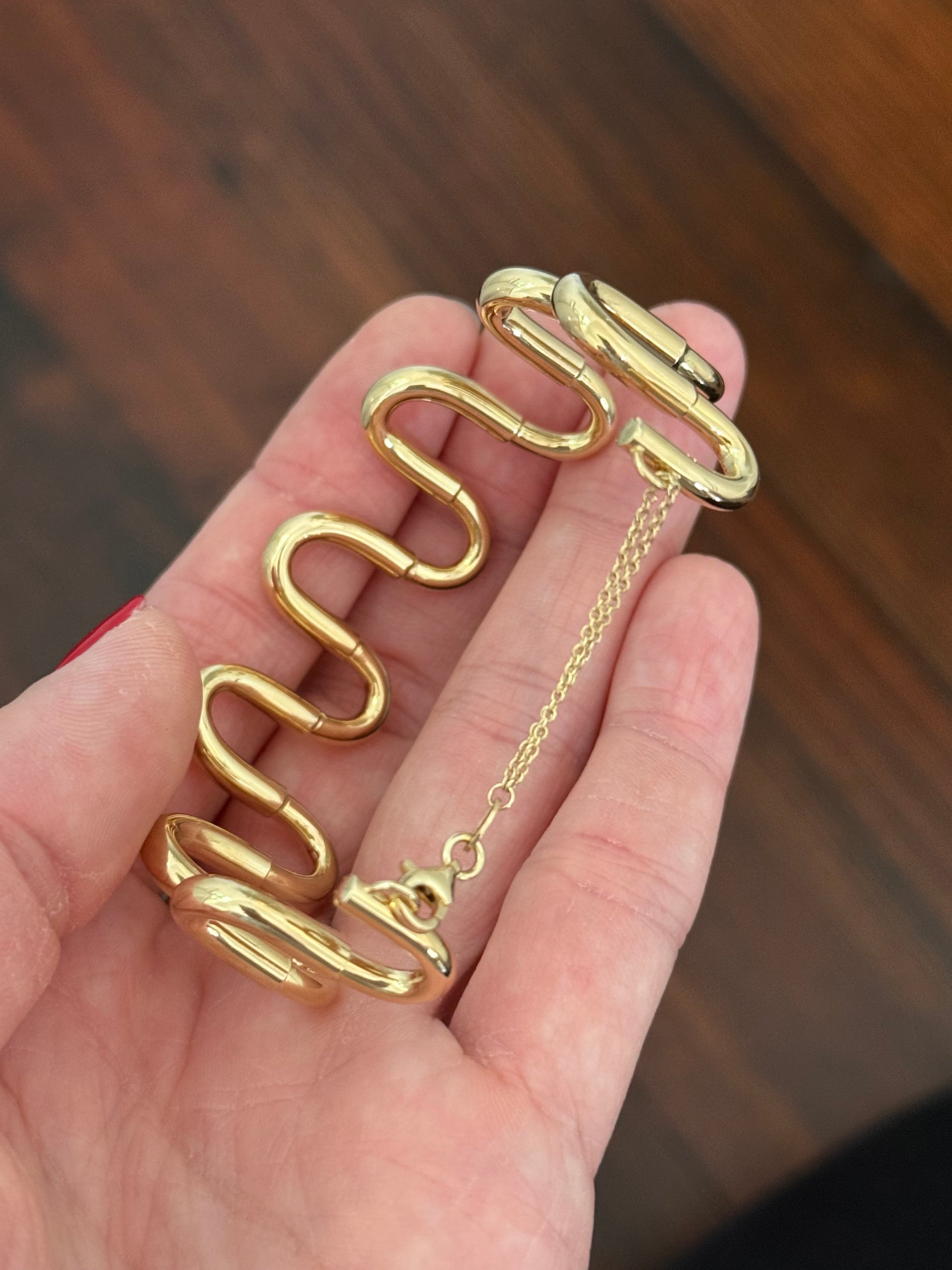 14.9g yellow gold bracelet