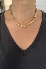 25.9g yellow gold chain necklace