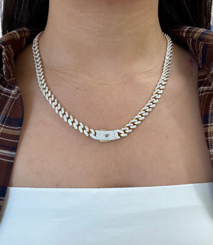 7.04 cttw 14k Gold 20 inches Cuban Link Chain