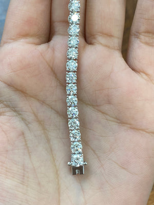 13.14 CT LAB 7 INCHES TENNIS BRACELET