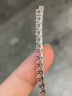 6.13 CT LAB 7 INCHES TENNIS BRACELET