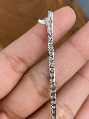 3.83CT Lab 7” Tennis Bracelet