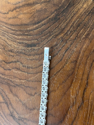 10.04 CT LAB 7.25 inches TENNIS BRACELET