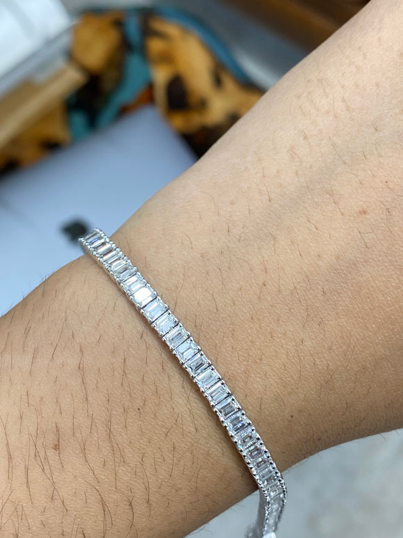 7.93 CT Lab Tennis Bracelet