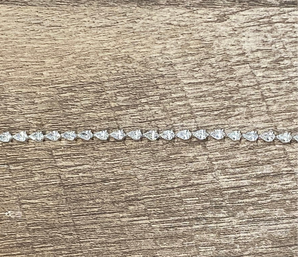 3.73 CT Lab Tennis Bracelet