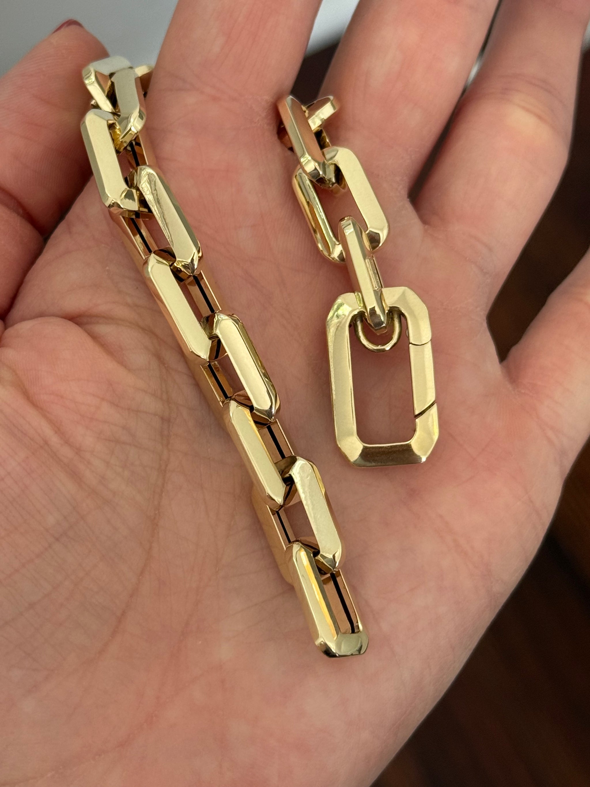 16g yellow gold chain bracelet