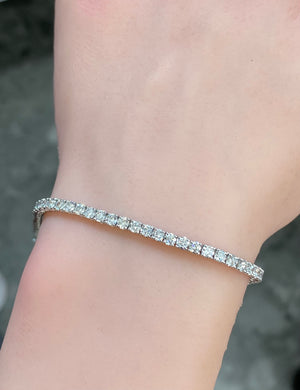 4.63 CT LAB 6.75 inches TENNIS BRACELET