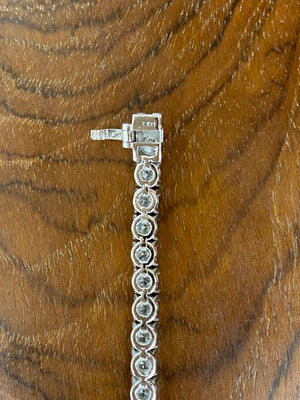 6.40 CT LAB TENNIS BRACELET