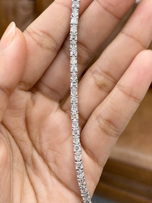 7.27 CT Lab Tennis Bracelet