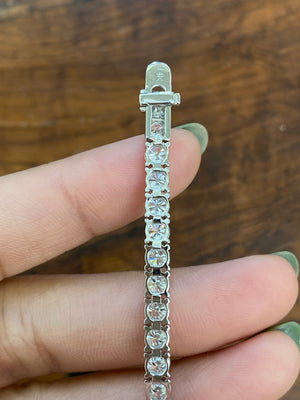 10.10 CT Lab 7” Tennis Bracelet