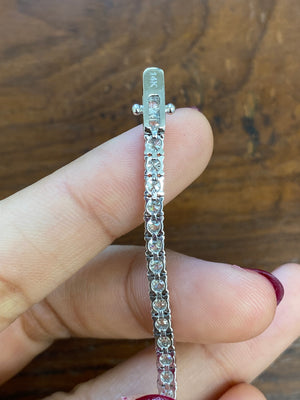 4.42CT LAB 7 INCHES TENNIS BRACELET