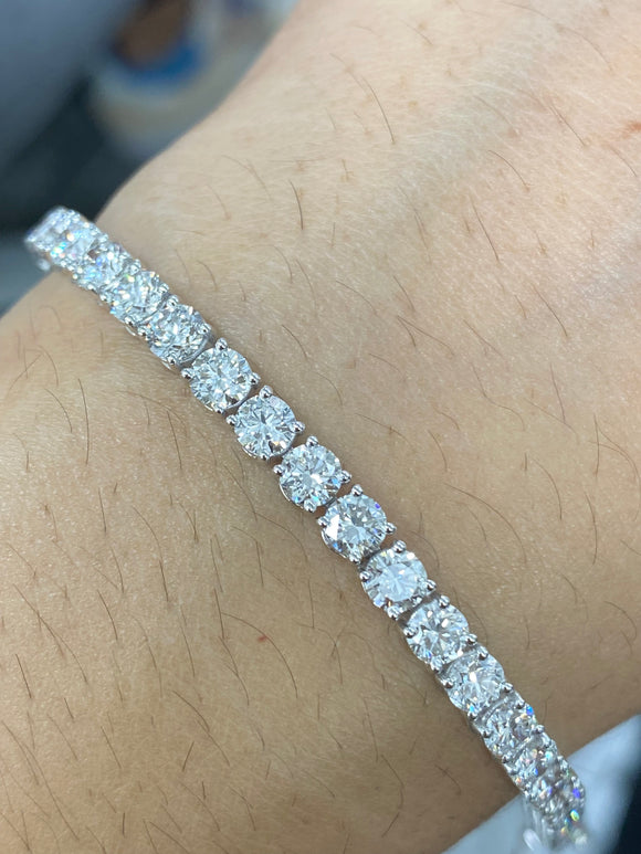 9.54 CT LAB TENNIS BRACELET