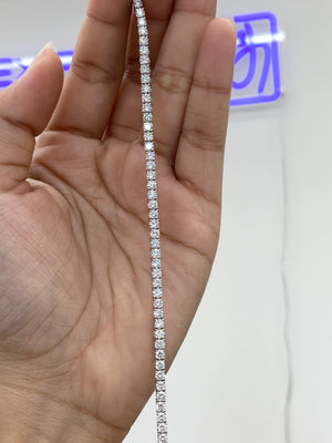 6.41 CT LAB TENNIS BRACELET