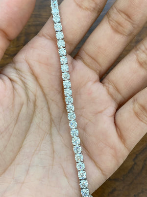 9CT Lab 7 inches Tennis Bracelet
