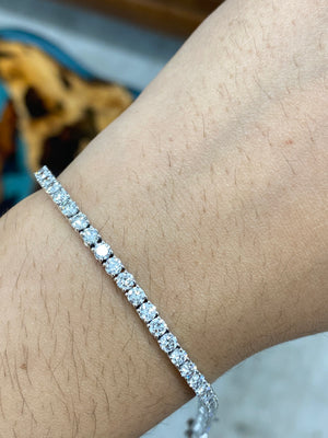 5.89 CT LAB TENNIS BRACELET