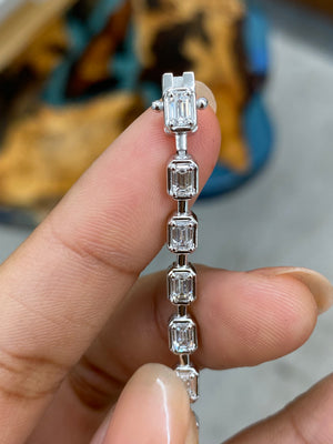 3.80 CT Lab Tennis Bracelet