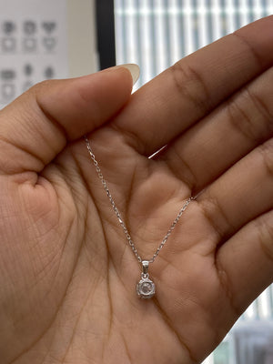 0.66 CT LAB NECKLACE