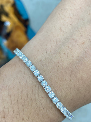 7.15 CT LAB TENNIS BRACELET