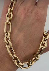 28.2g yellow gold chain necklace