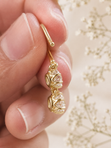 3.04Cttw OEC Lab Diamond Dangle Earring