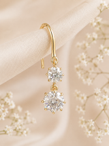 3.04Cttw OEC Lab Diamond Dangle Earring