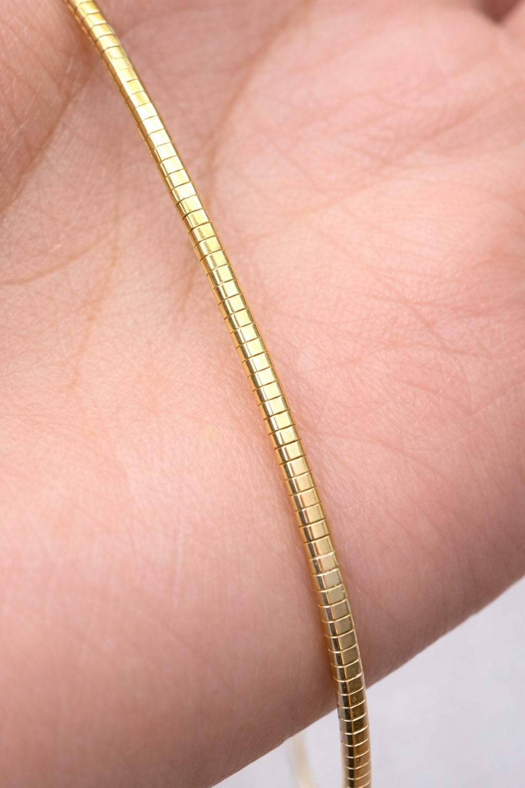 Omega Chain 14K Yellow Gold