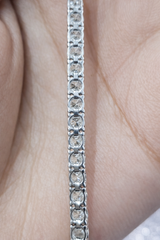 5.16ct White Gold 6.75" Lab Diamond Tennis Bracelet