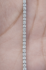 2.15ct White Gold 7" Tennis Bracelet