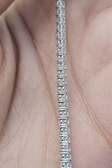 2.15ct White Gold 7" Tennis Bracelet