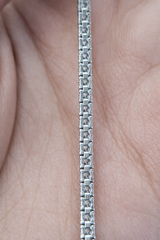 2.15ct White Gold 7" Tennis Bracelet
